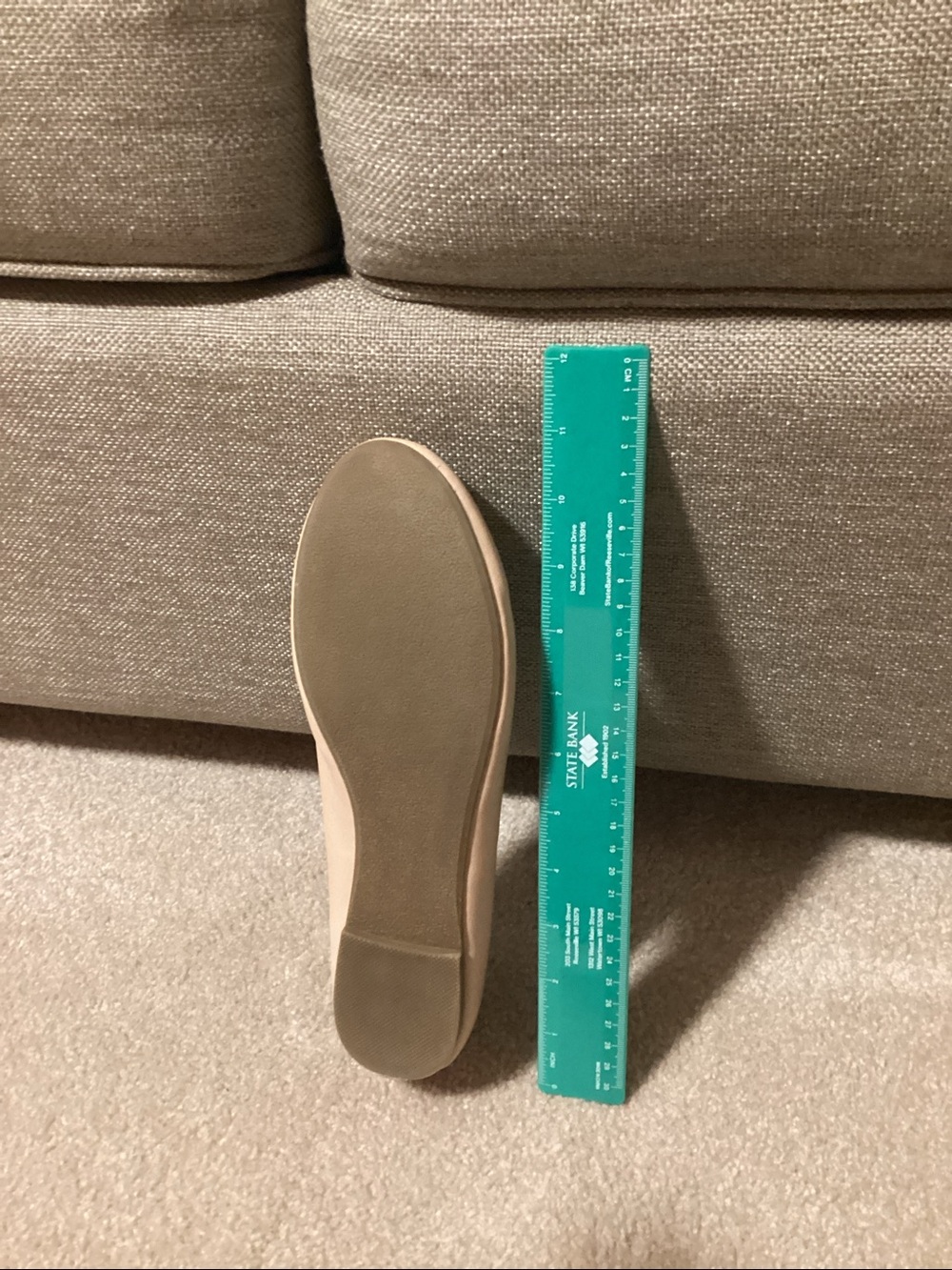 LC Lauren Conrad Cream Ballet Flats - Picture 5 of 6